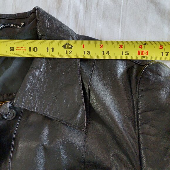 InduyCo 100% Leather Jacket Made in Spain (Size EU 44/ US L) - Picture 6 of 9